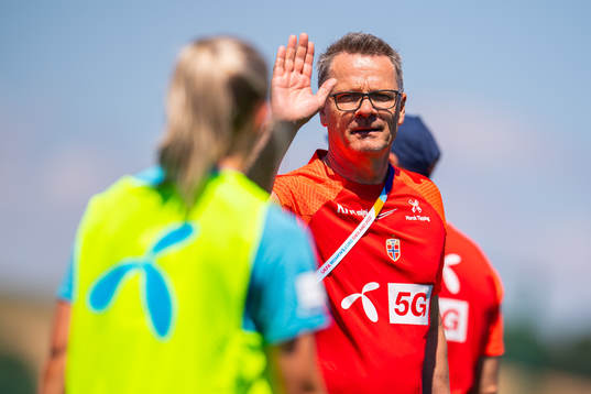 Halvor Lea, press officer of the Norwegian national