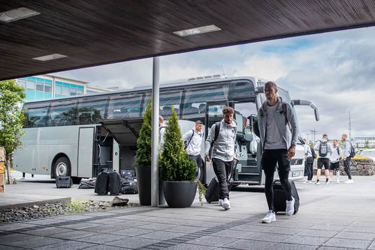 Moustafa Zeidan and Veljko Birmancevic of Malmö FF
