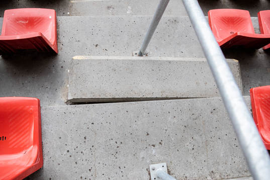 Broken stairs