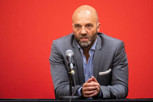 Arnar Bergmann Gunnlaugsson, head coach of Vikingur