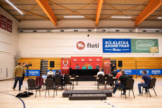 Press Conference with Vikingur