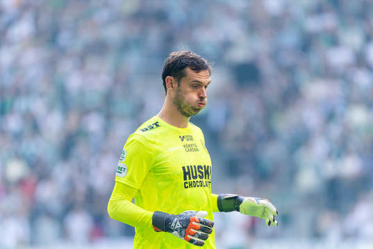 Hammarbys målvakt Davor Blazevic