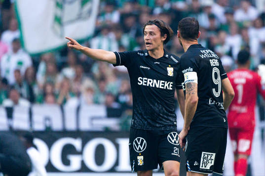 IFK Göteborgs Simon Thern och Marcus Berg