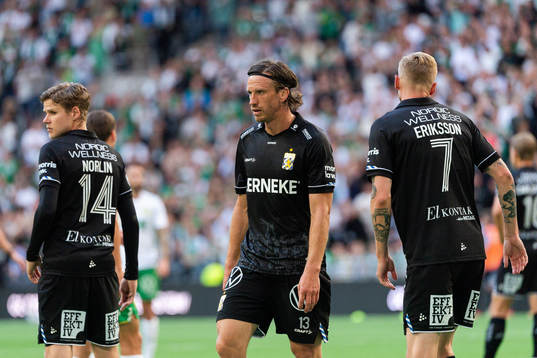 IFK Göteborgs Gustaf Norlin, Gustav Svensson och Sebastian