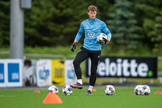 Goalkeeper Viktor Andersson