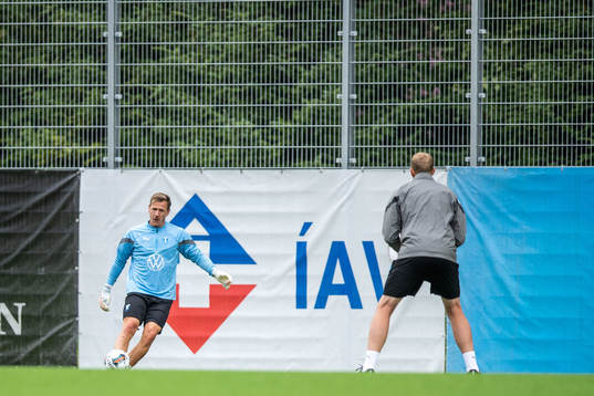 Goalkeeper Johan Dahlin
