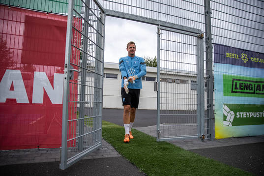 Goalkeeper Johan Dahlin