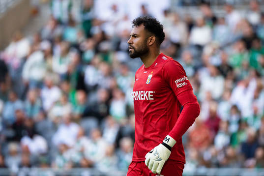 IFK Göteborgs målvakt Warner Hahn deppar