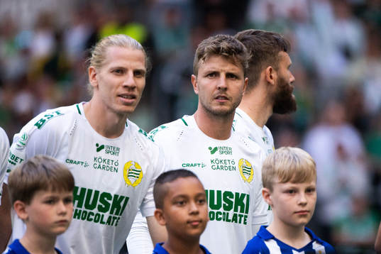 Hammarbys Gustav Ludwigson och Joel Nilsson