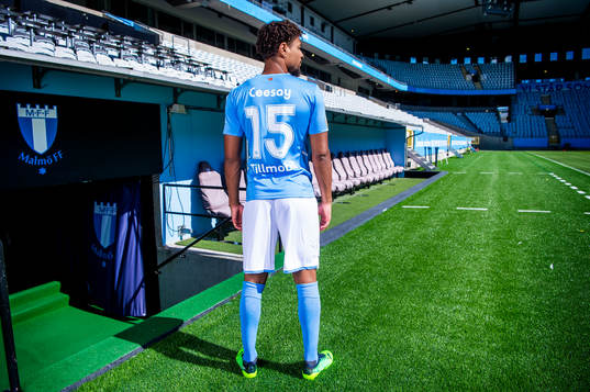 Malmö FF presenterar Joseph Ceesay som ny spelare