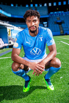 Malmö FF presenterar Joseph Ceesay som ny spelare