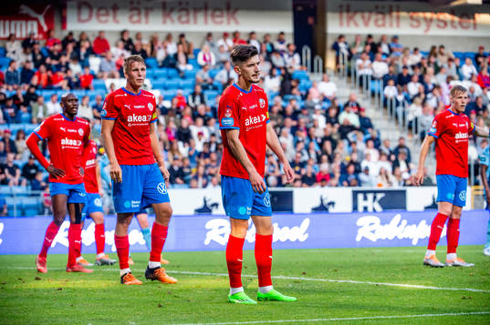 Helsingborgs spelare deppar