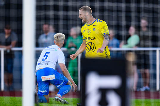 Sundsvalls Erik Andersson jublar