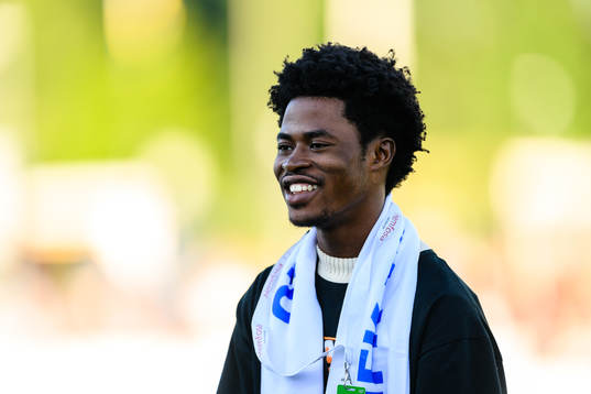 Värnamos nyförvärv Frank Junior Adjei