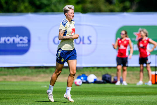 Lina Hurtig of the Swedish women's national football team