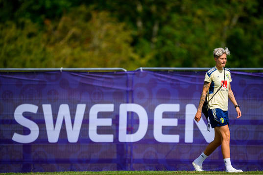 Lina Hurtig of the Swedish women's national football team