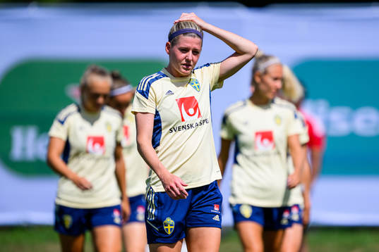 Olivia Schough of the Swedish women's national football