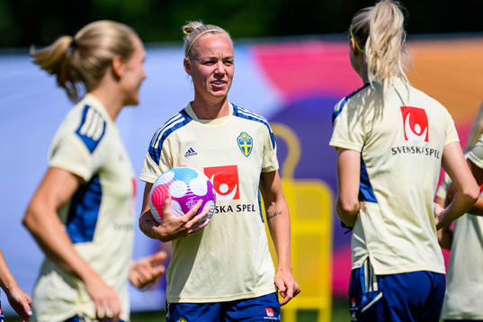 Caroline Seger of the Swedish women's national football