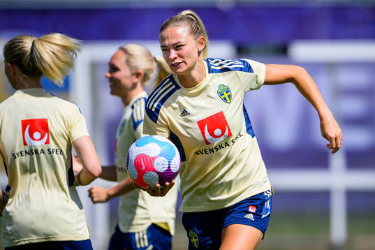 Fridolina Rolfö of the Swedish women's national football