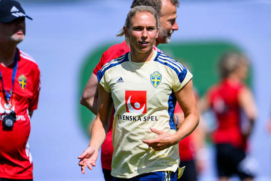 Jonna Andersson of the Swedish women's national football