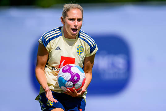 Jonna Andersson of the Swedish women's national football