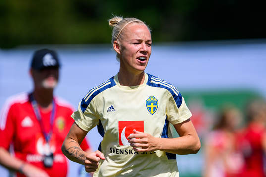 Caroline Seger of the Swedish women's national football