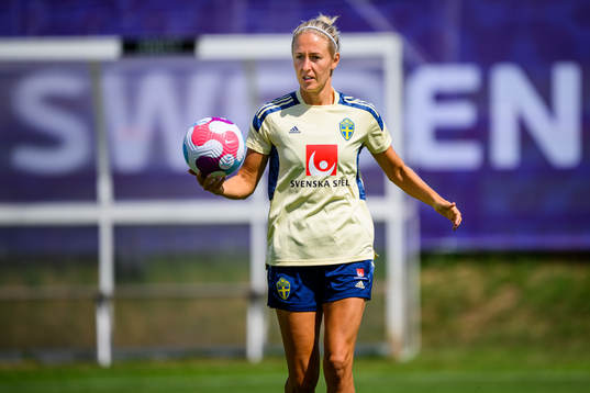 Emma Kullberg of the Swedish women's national football team