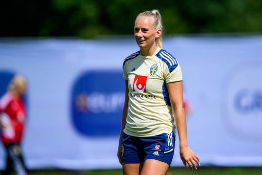 Stina Blackstenius of the Swedish women's national football