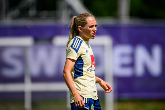 Elin Rubensson of the Swedish women's national football