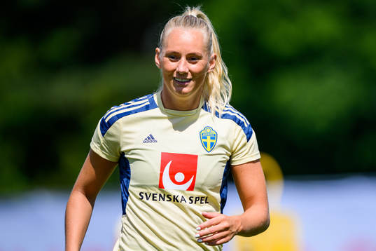 Stina Blackstenius of the Swedish women's national football