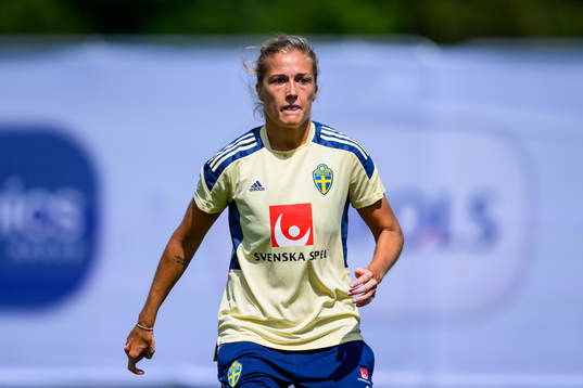Filippa Angeldahl of the Swedish women's national football