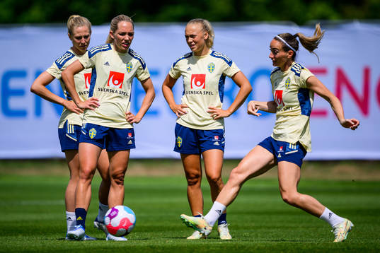Rebecka Blomqvist, Elin Rubensson, Hanna Bennison and