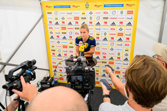 Fridolina Rolfö of the Swedish women's national football