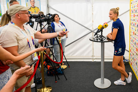 Fridolina Rolfö of the Swedish women's national football