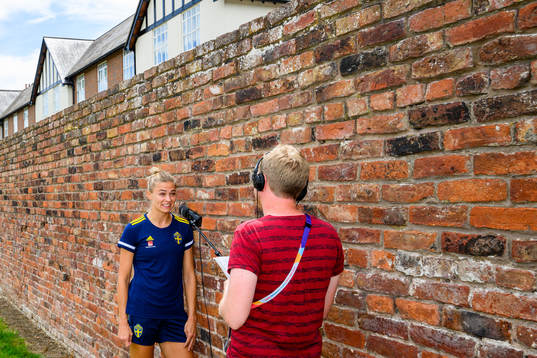 Fridolina Rolfö of the Swedish women's national football