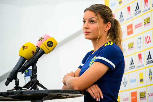 Johanna Rytting Kaneryd of the Swedish women's national