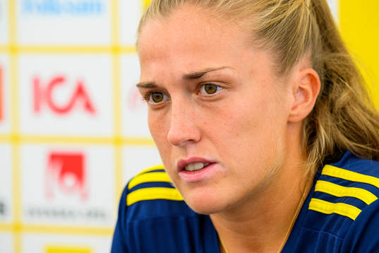Filippa Angeldahl of the Swedish women's national football
