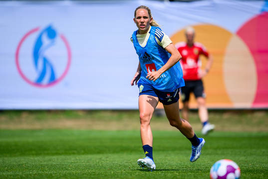 Elin Rubensson of the Swedish women's national football