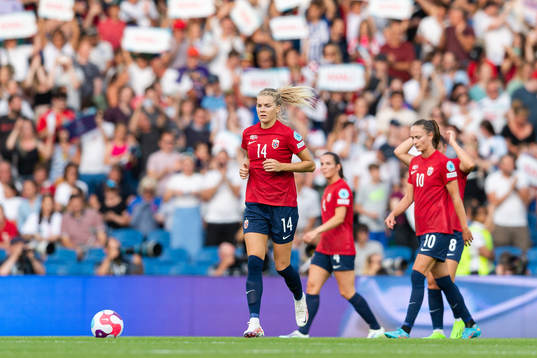 Ada Hegerberg of Norway look dejected