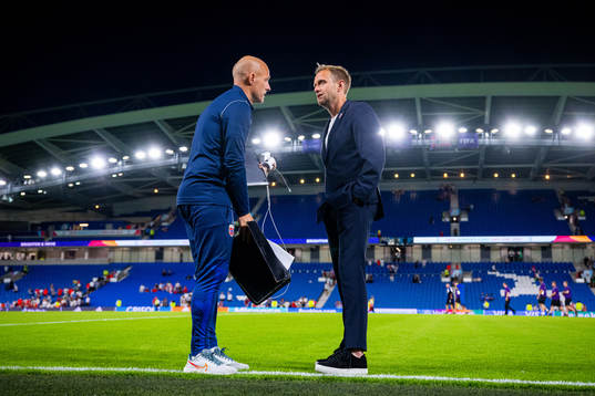 Anders Jacobson, assistant coach, and Martin Sjögren, head