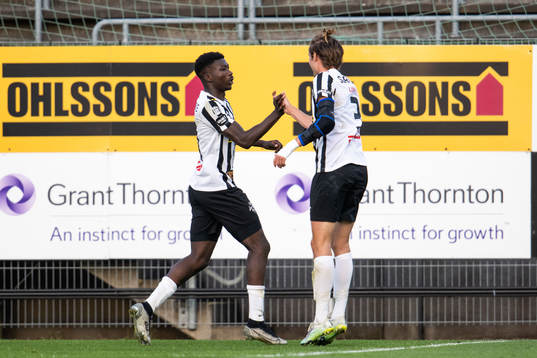 Landskronas Ousmane Diawara jublar