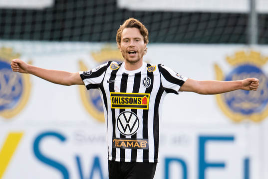 Landskronas Filip Ottosson jublar