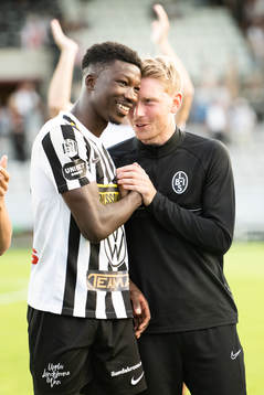 Landskronas Ousmane Diawara jublar