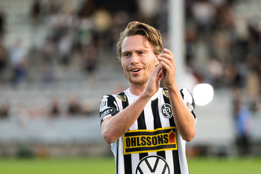 Landskronas Filip Ottosson jublar