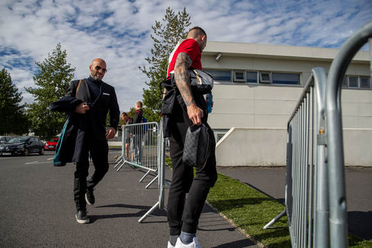 Arnar Bergmann Gunnlaugsson, head coach of Vikingur