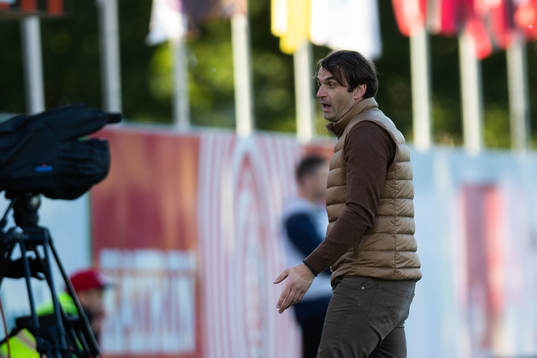 Milos Milojevic, head coach of Malmö FF