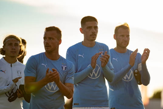 Eric Larsson, Dennis Hadzikadunic and Ola Toivonen