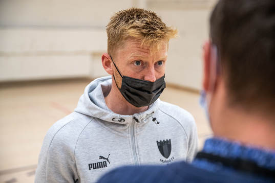Anders Christiansen of Malmö FF in an interview