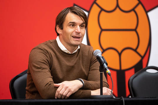 Milos Milojevic, head coach of Malmö FF