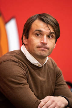 Milos Milojevic, head coach of Malmö FF